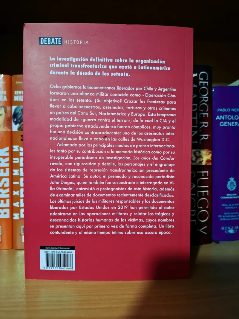 Libro Los Años del Cóndor de John Dinges - 3