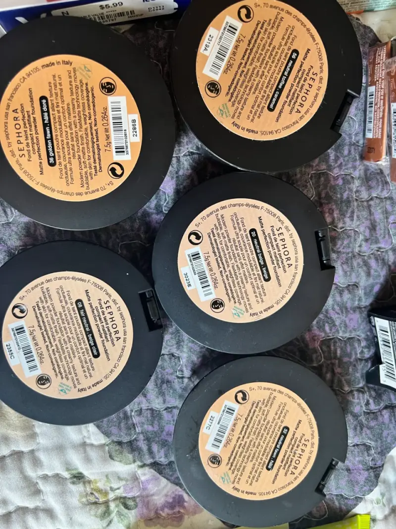 Polvo compacto Sephora Mate Natural - 1