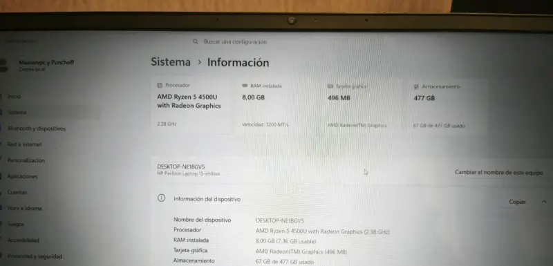 Laptop HP en buen estado - 4