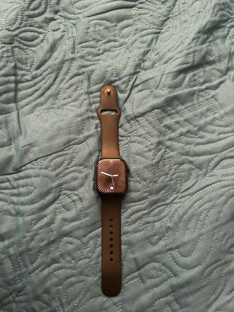 Apple Watch con correa negra y caja original - 4
