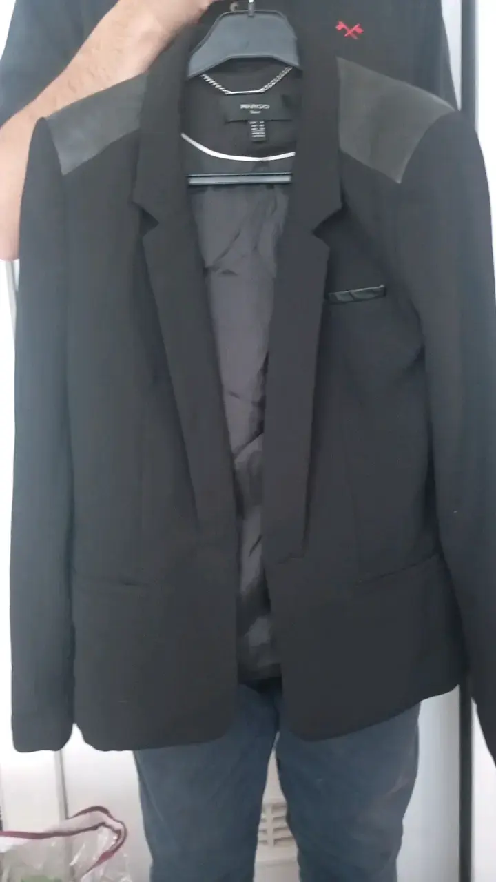 Blazer negro elegante Mango para mujer - 2