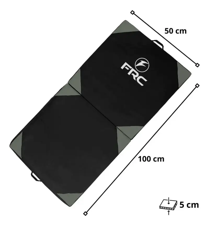 Colchoneta Plegable Deportiva 100×50×5 cm - 2