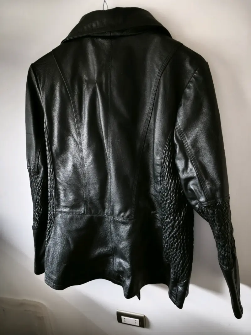 Chaqueta de cuero negra Todopiel - 2