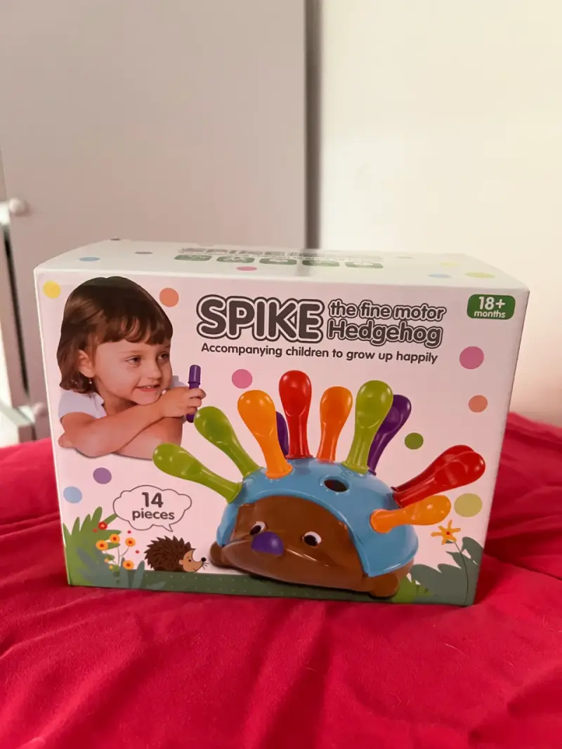 Juguete Spike el Erizo para motricidad fina - 1