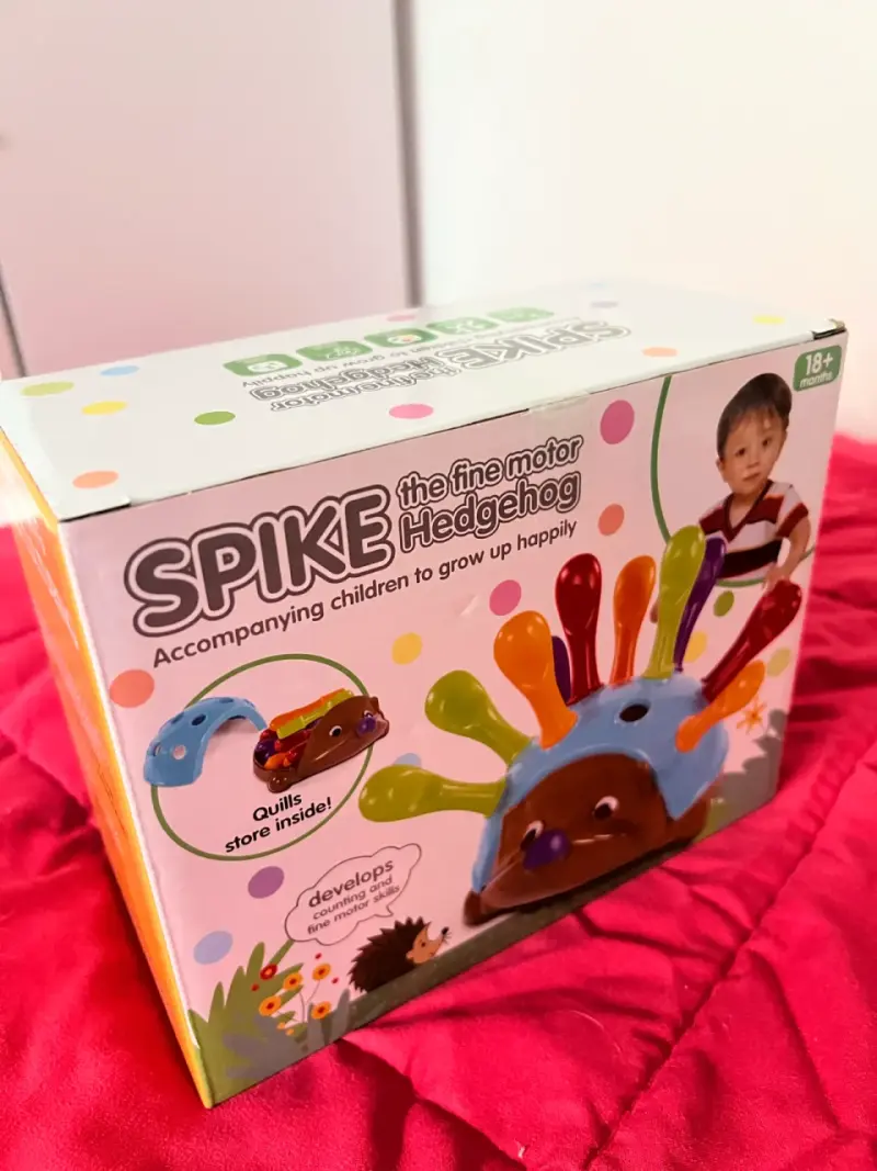 Juguete Spike el Erizo para motricidad fina - 2
