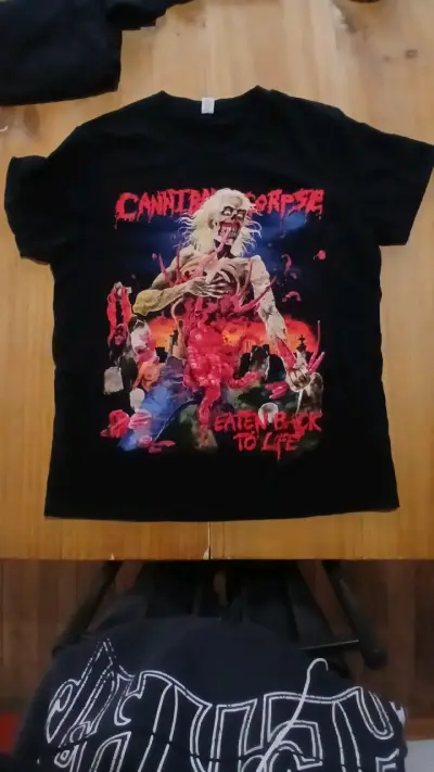 Polera Cannibal Corpse Eaten Back to Life talla L - miniatura 1