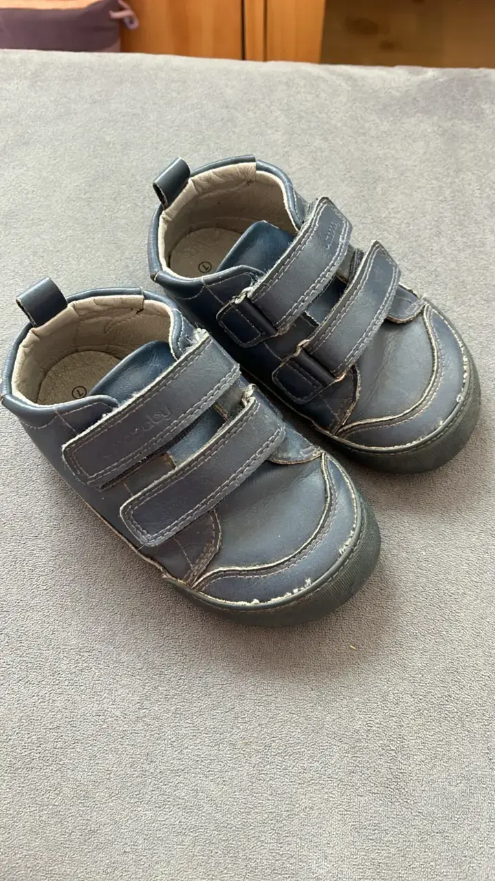 Zapatos de bebé ergonomicos azul - 1
