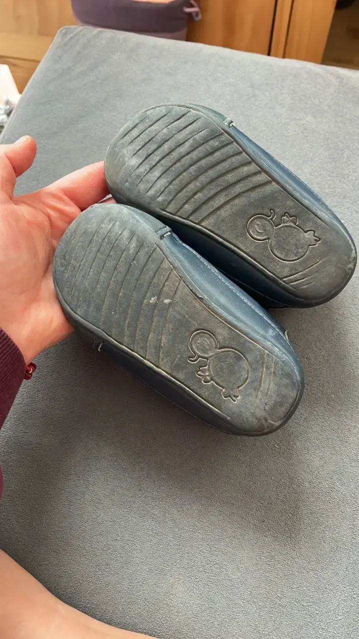 Zapatos de bebé ergonomicos azul - 2
