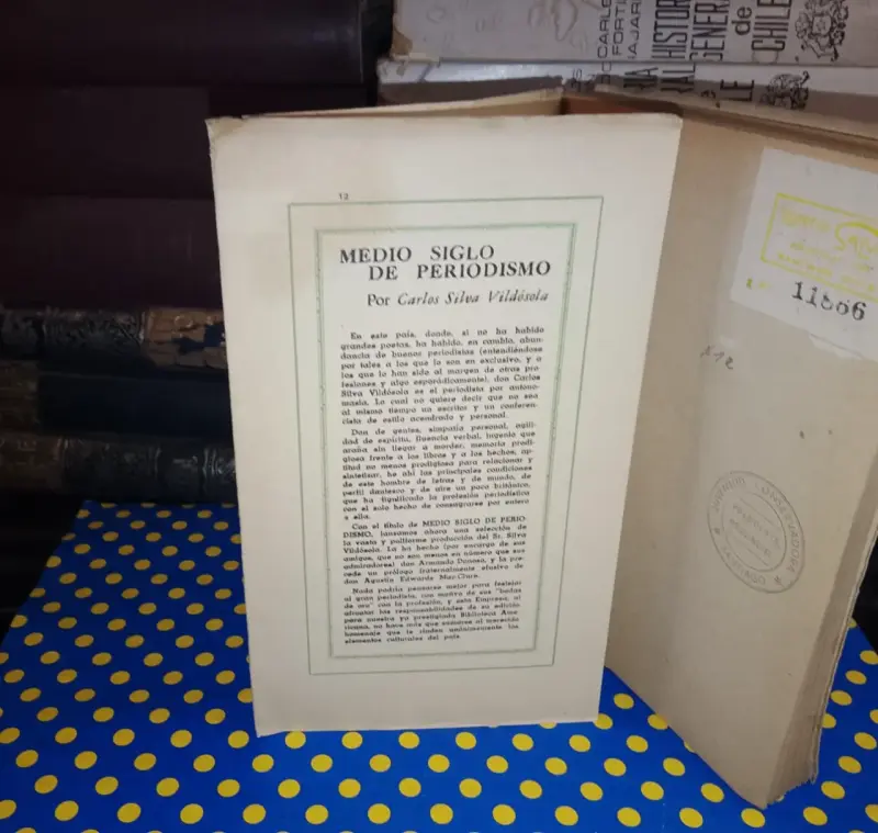 Medio Siglo De Periodismo - Carlos Silva Vildósola - 3