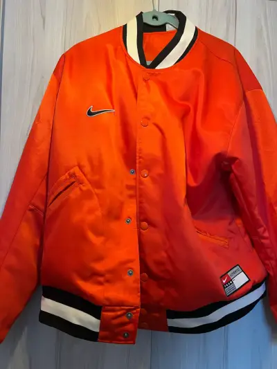 Chaqueta Nike naranja para hombre talla L - miniatura 1
