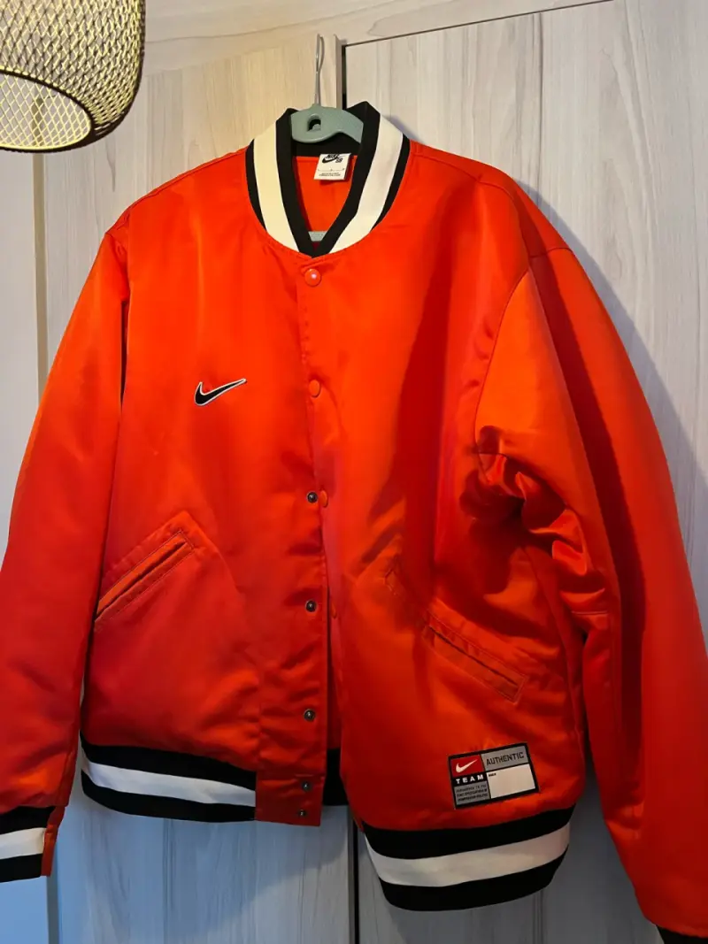 Chaqueta Nike naranja para hombre talla L - 4