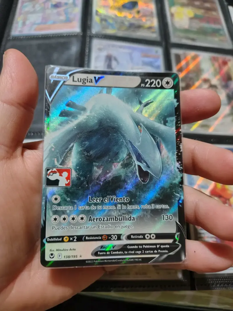 Carta Pokémon Lugia V Holo Rara