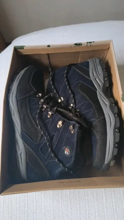 Botas de trekking NatGeo azul para hombre - miniatura 3