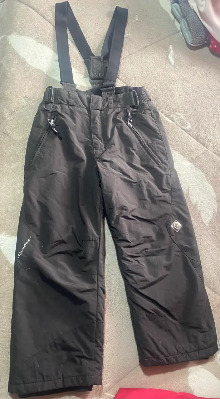 Pantalones de nieve para niños Quechua negros - 3