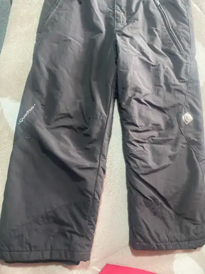 Pantalones de nieve para niños Quechua negros - miniatura 5