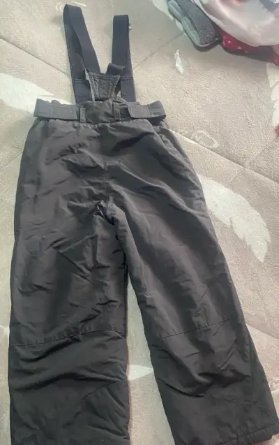 Pantalones de nieve para niños Quechua negros - miniatura 6