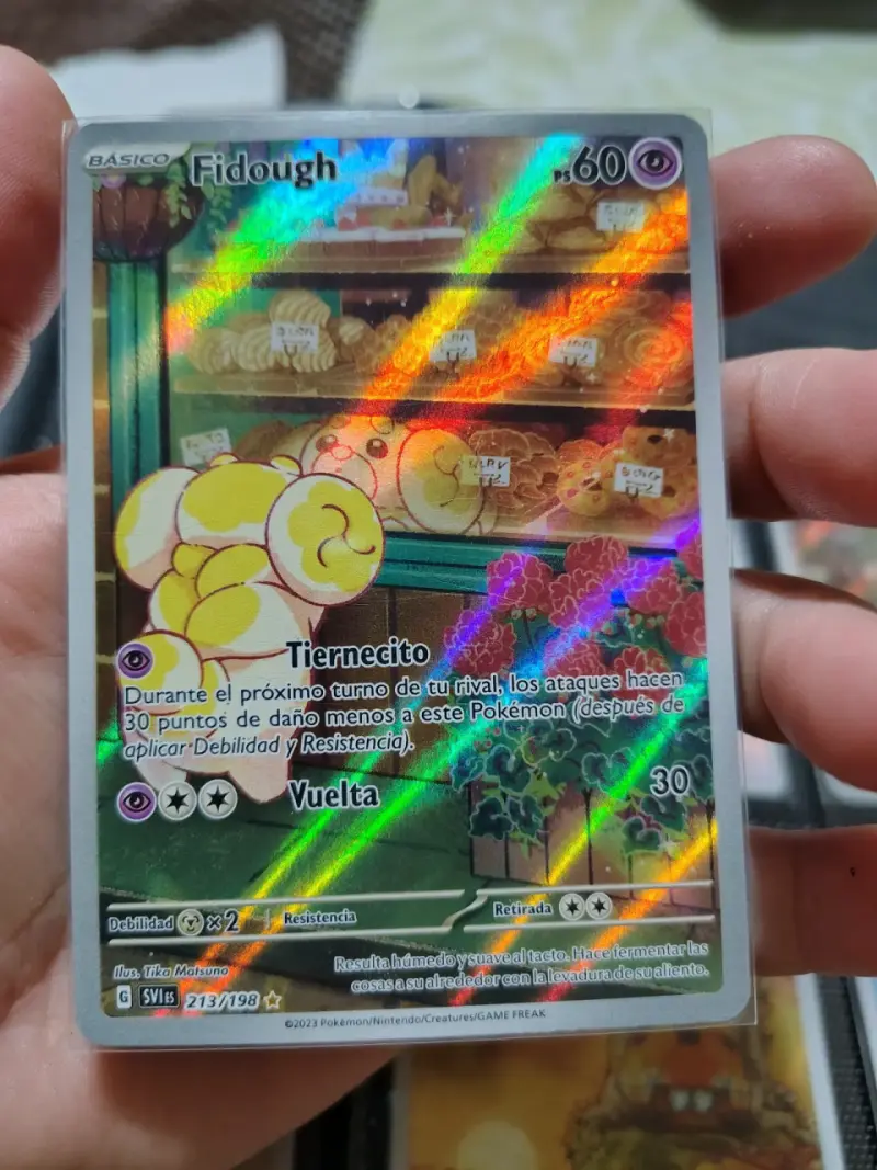 Carta Pokémon Fidoguh Holo Rara