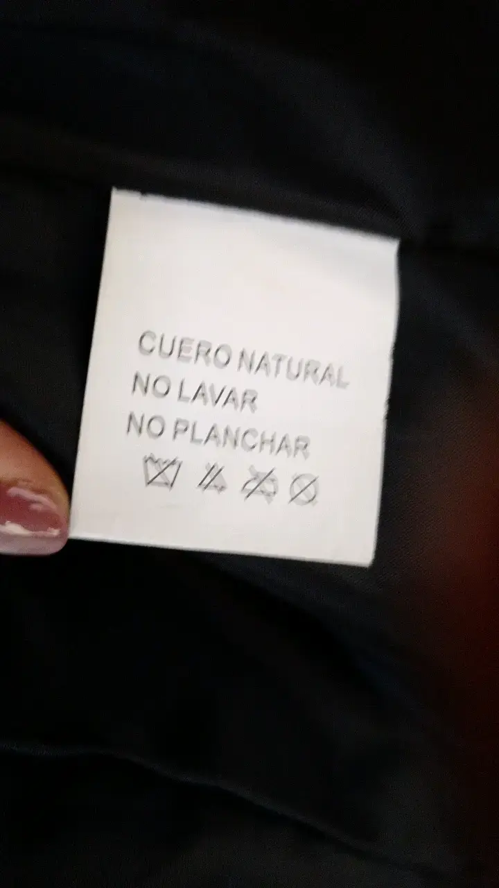 Chaqueta de cuero negra Todopiel - 4