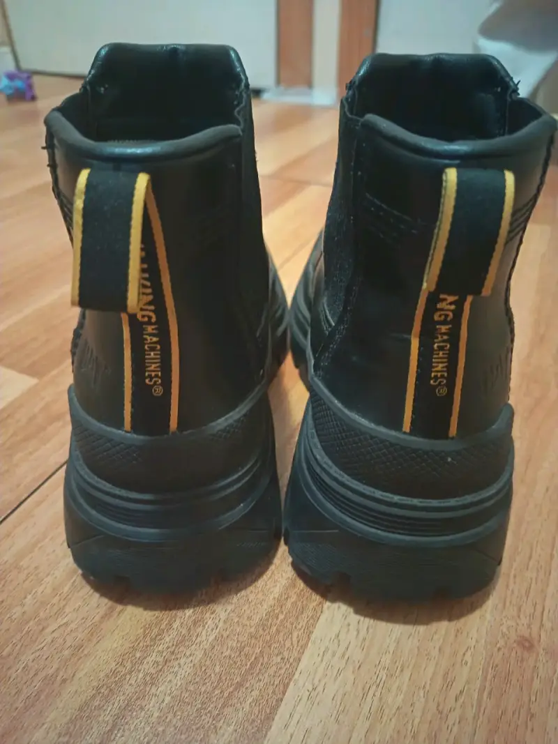 Botines de cuero negro Caterpillar - 2