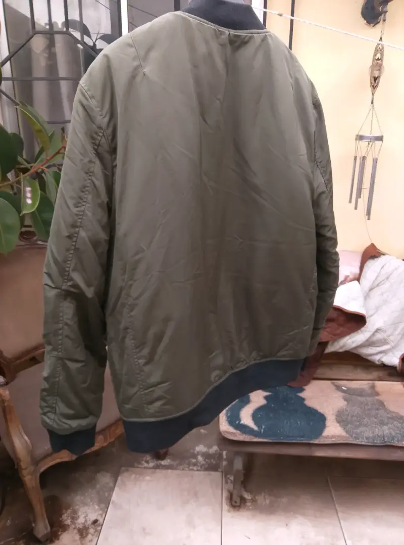Chaqueta bearcliff bomber verde para hombre - 4