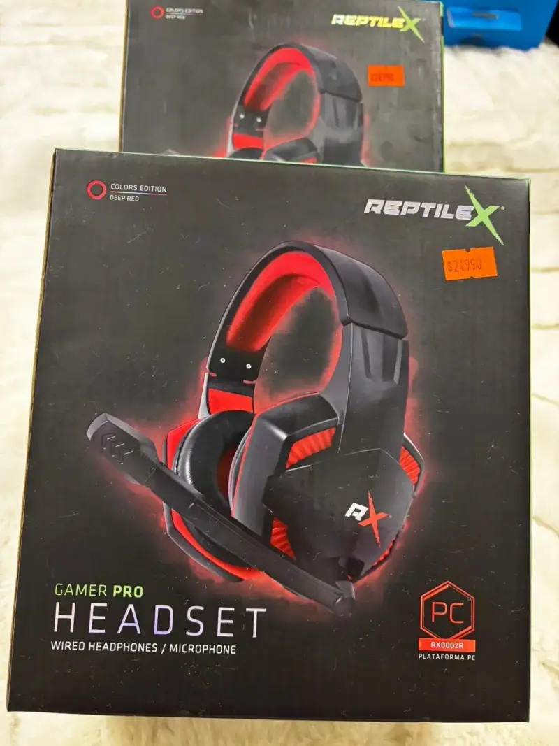 Audífonos Gamer Pro ReptileX con Micrófono