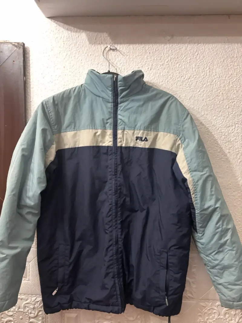 Chaqueta Fila térmica azul y celeste - 1
