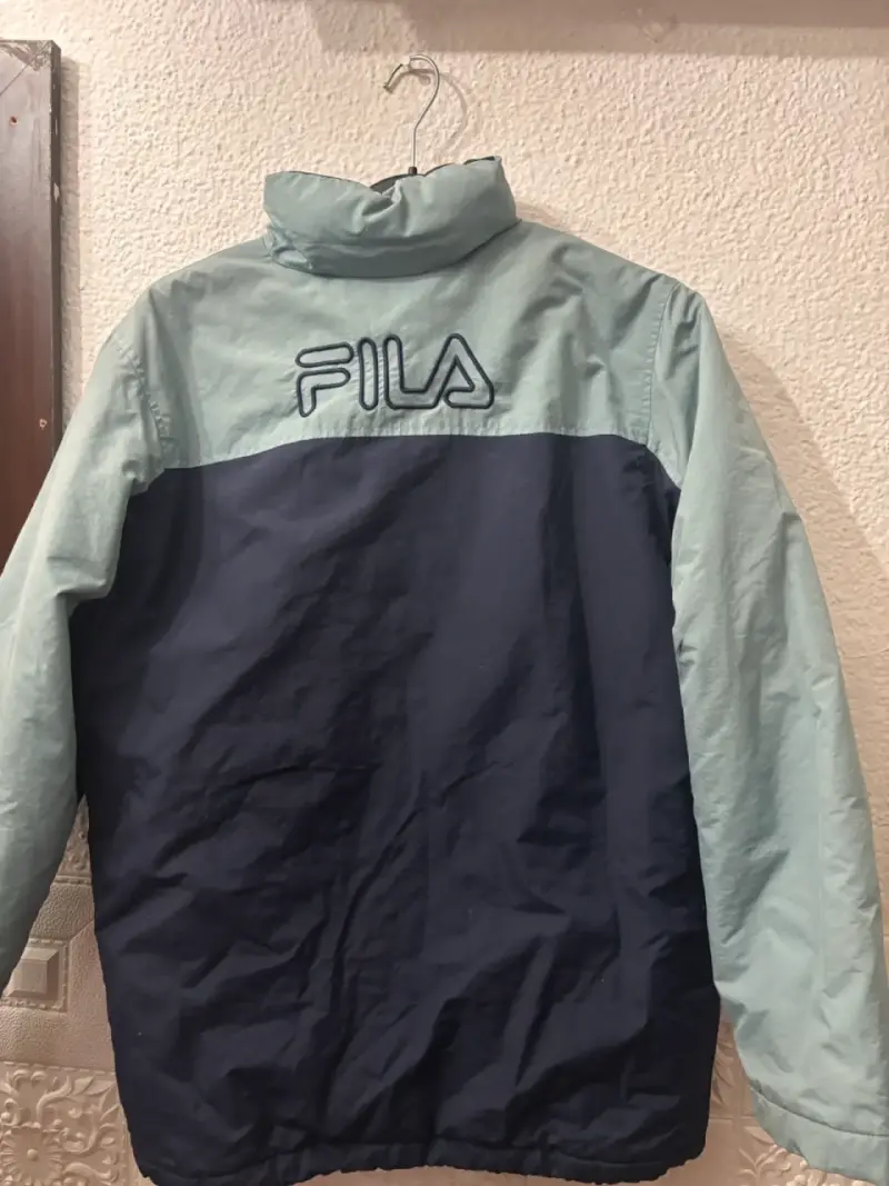 Chaqueta Fila térmica azul y celeste - 2