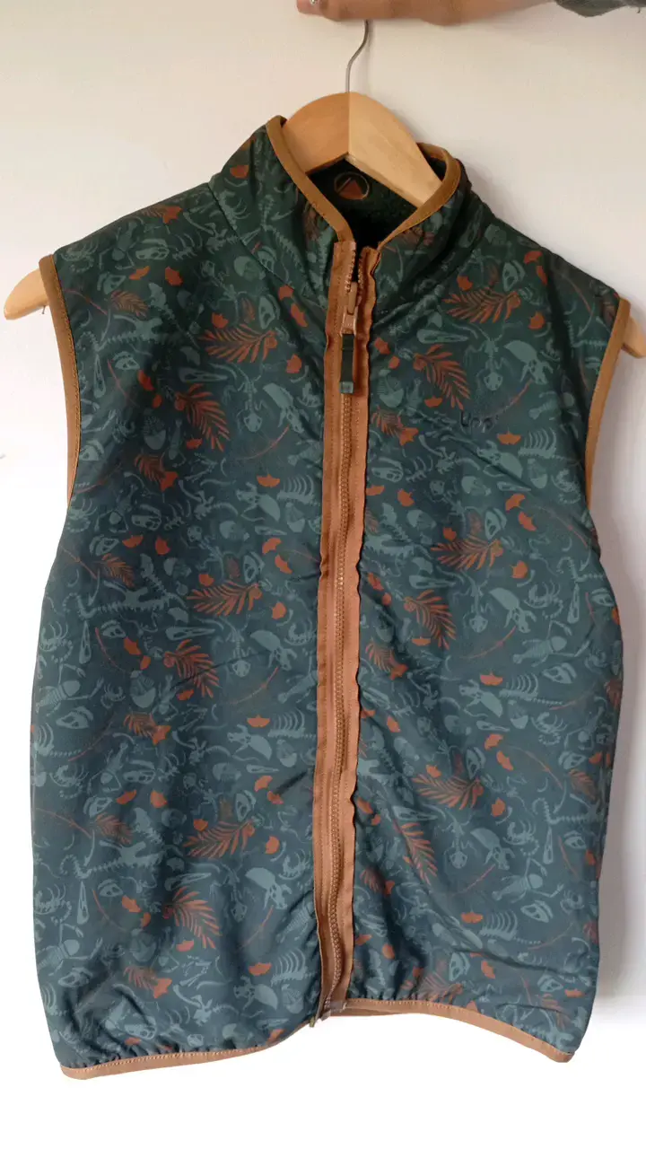 Chaleco polar lippi sin mangas Upp verde oscuro - 2