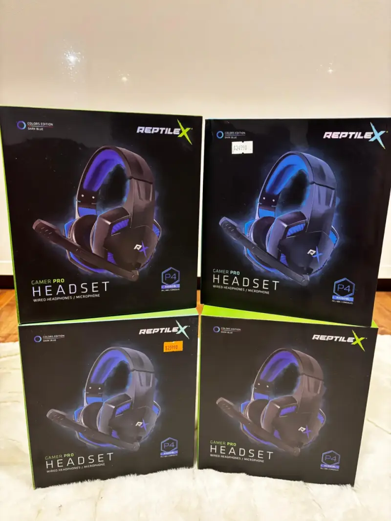 Audífonos Gamer Pro Reptile X con Micrófono