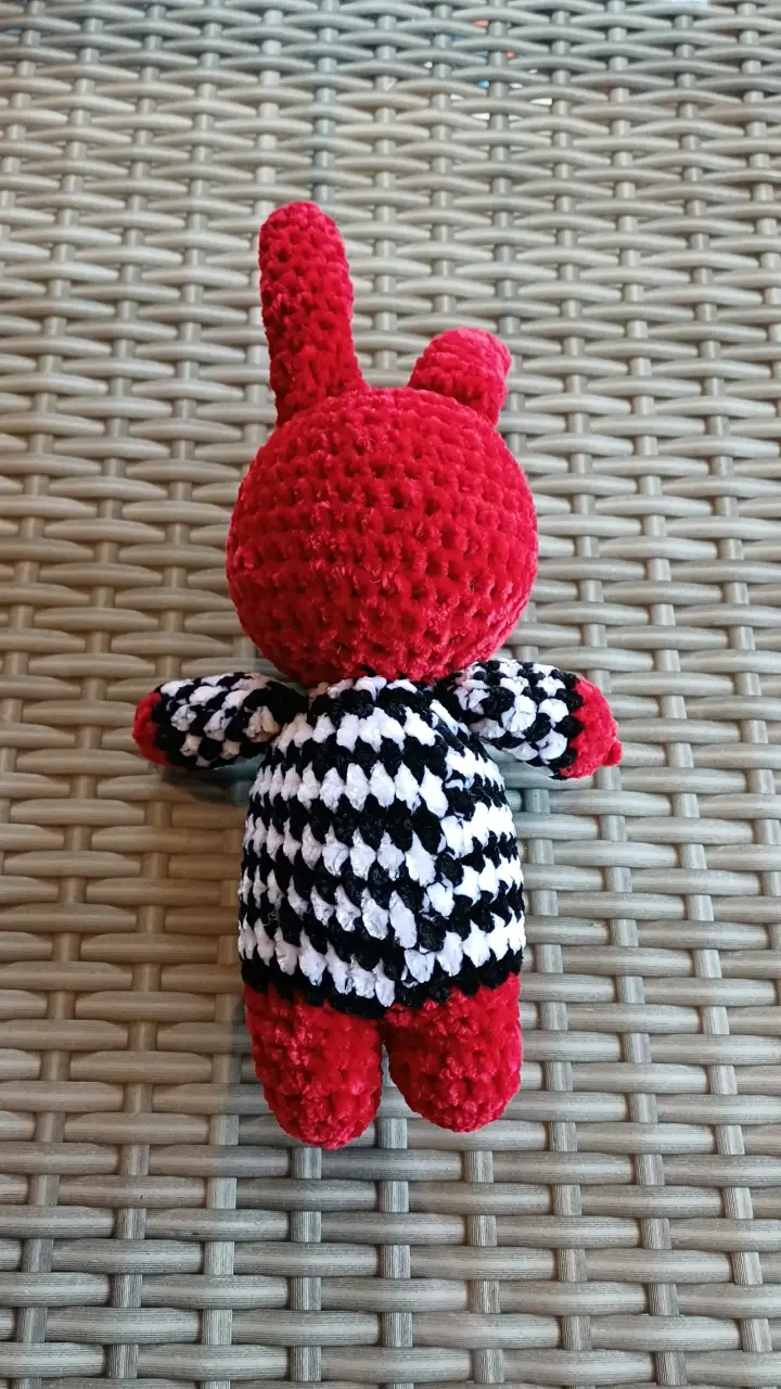 Muñeco de peluche Bodoque tejido a mano - 2