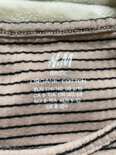 Top de tirantes H&M a rayas marrón - miniatura 2