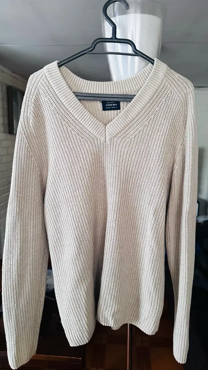 Suéter Beige para Hombre Sfera Talla M - 2