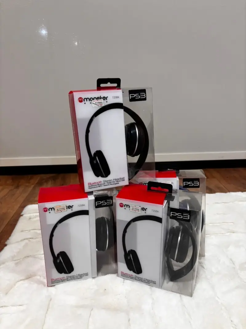 Auriculares Bluetooth Monster 725BK para PS3