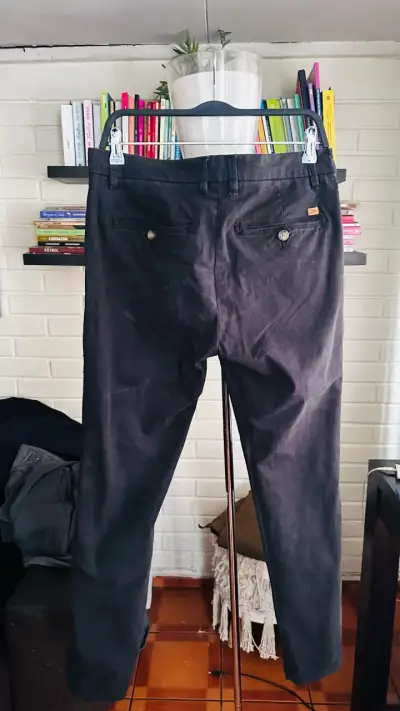 Pantalones de hombre Sfera negro - miniatura 3