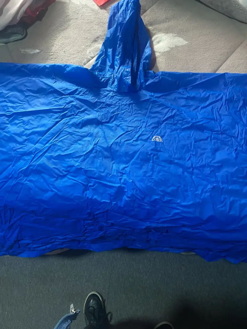 Poncho impermeable azul Nimbus XS/S - 2