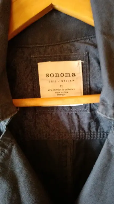 Abrigo azul marino Sonoma para mujer - miniatura 2