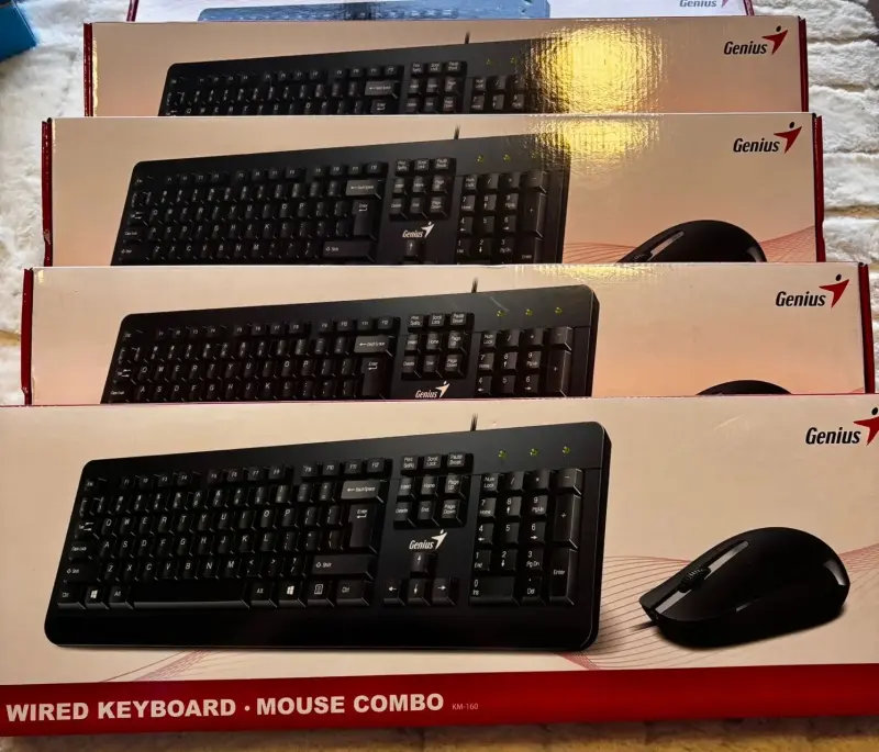 Combo de Teclado y Ratón Genius KM-160