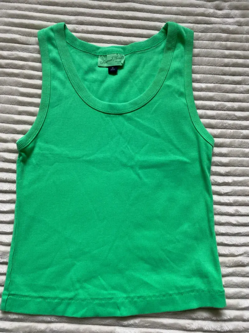 Polera sin mangas verde Unbranded Threads - 1