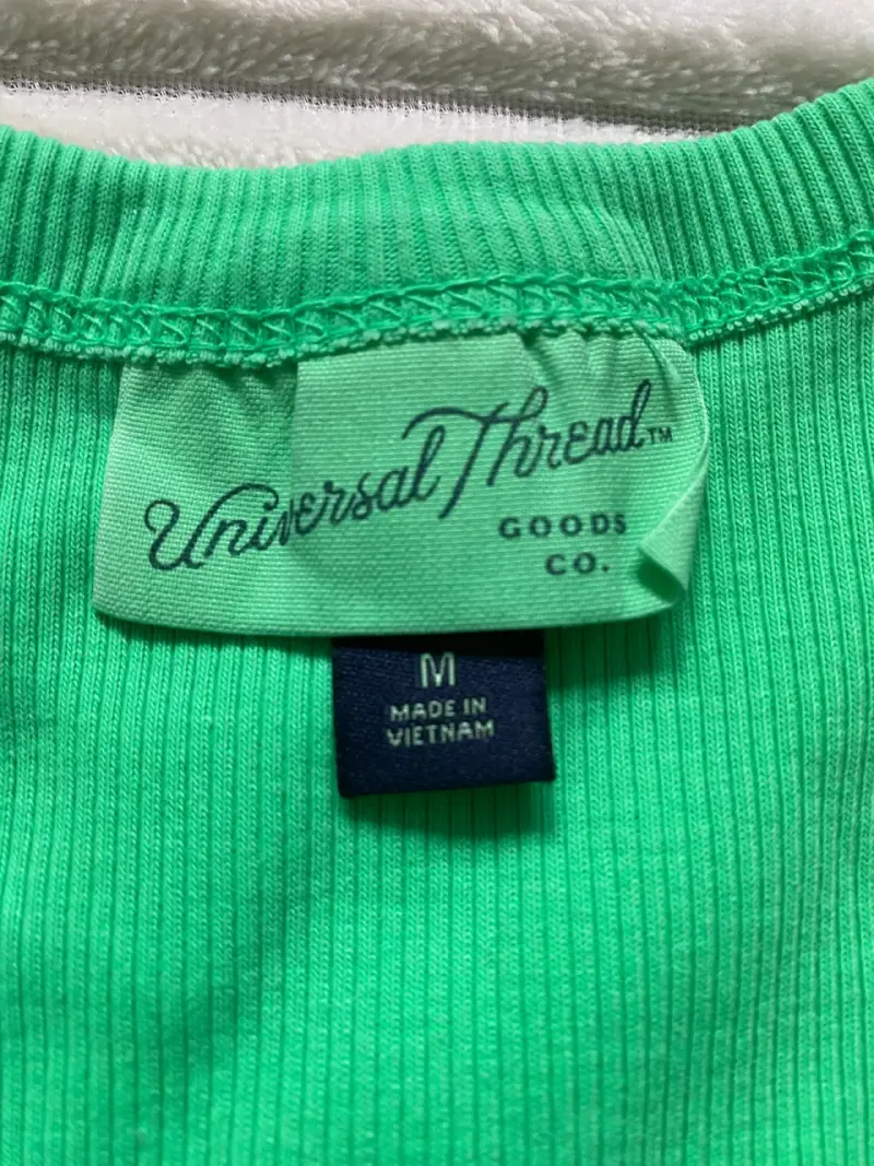 Polera sin mangas verde Unbranded Threads - 2