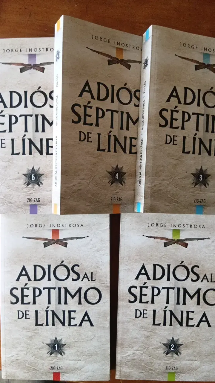 Colección completa 'Adiós al Séptimo de Línea' de Jorge Inostrosa