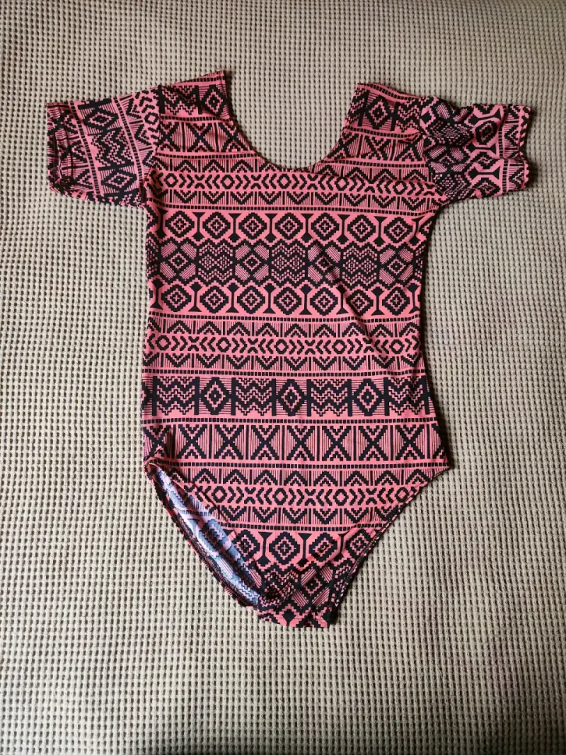 Body estampado geométrico para mujer - 2
