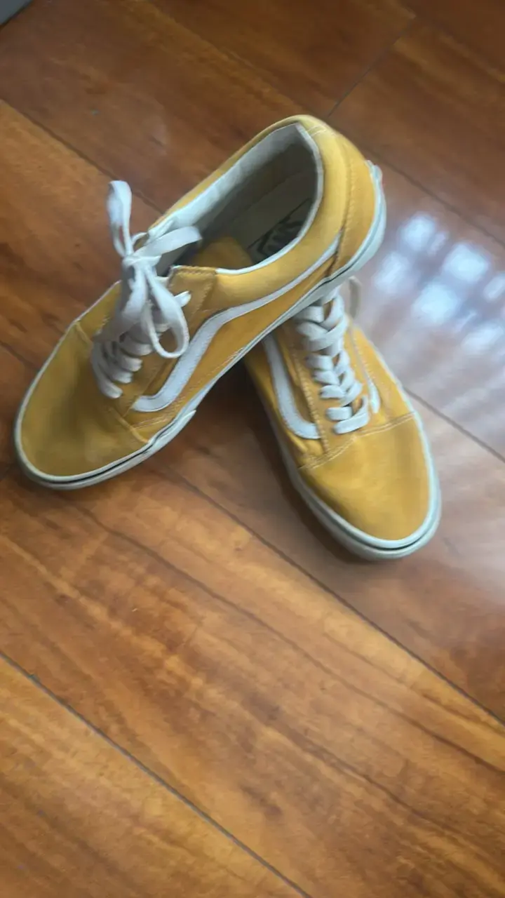 Zapatillas Vans Old Skool amarillas para hombre - 3