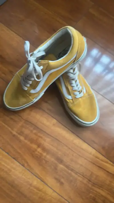 Zapatillas Vans Old Skool amarillas para hombre - miniatura 3