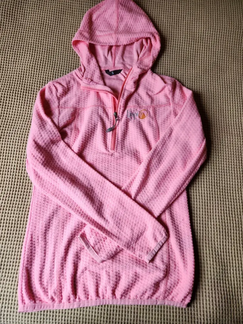 2x - Polerón rosado con capucha para mujer talla S - 2