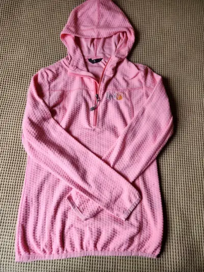2x - Polerón rosado con capucha para mujer talla S - miniatura 2