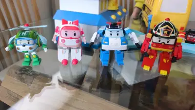 Robocar Poli - Set de vehículos transformables - miniatura 2