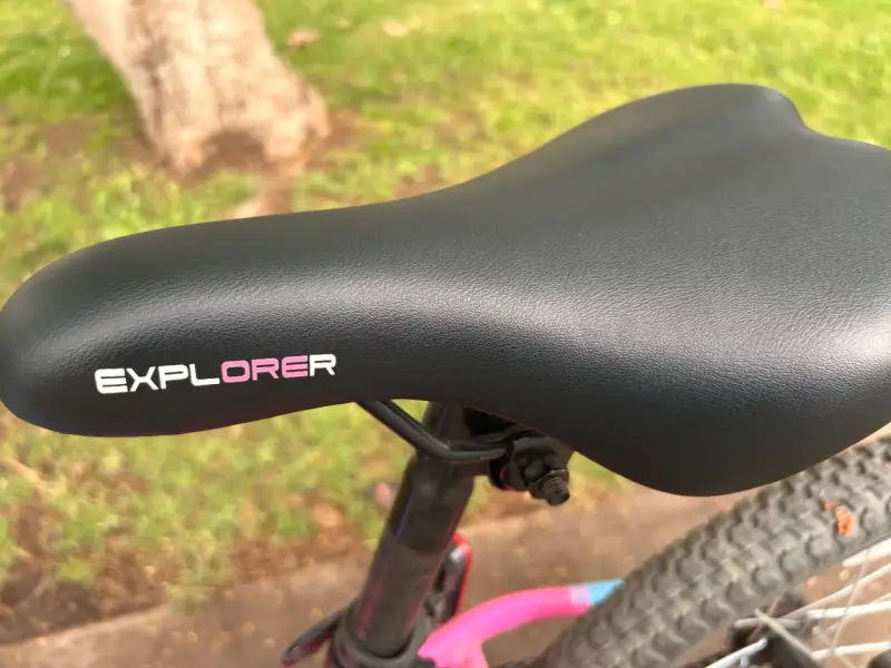 Bicicleta infantil Chipmunk Explorer rosa y azul - 3