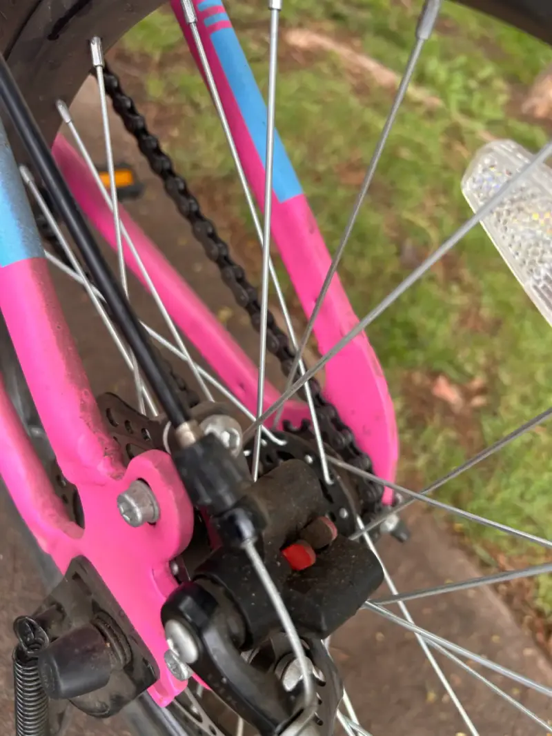 Bicicleta infantil Chipmunk Explorer rosa y azul - 6