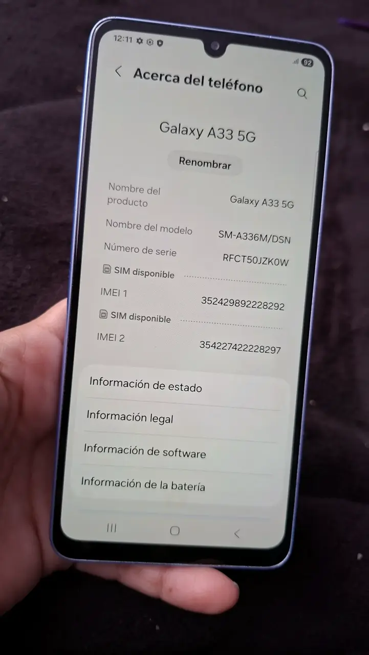 Samsung Galaxy A33 5G en buen estado - 4