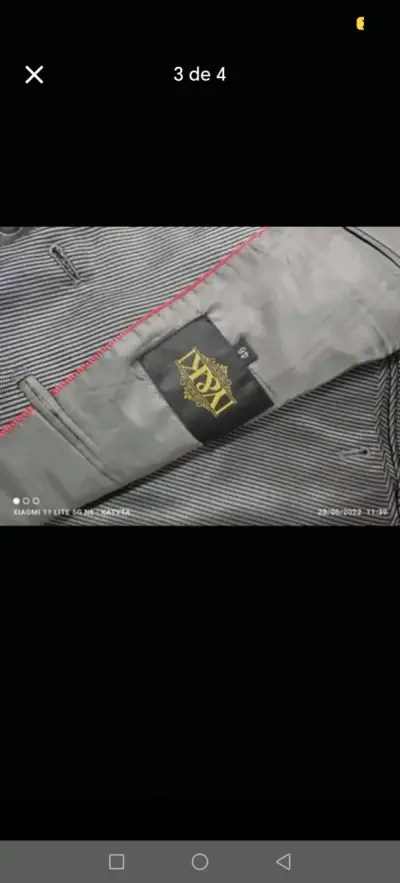Terno de vestir para hombre y zapatos - miniatura 1